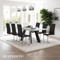 Juego de Sillas de Terciopelo Sillas de Comedor Ergonómicas Versátiles - details 71