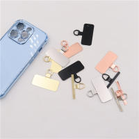 Cordón Universal de Metal para Teléfono Correa de Acero Inoxidable para Móviles con Clips de Parche - details 2