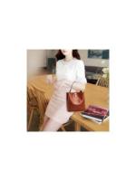 Bolso de Mano de PU con Patrón de Cocodrilo para Mujeres - details 8