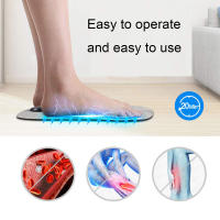 Electric Foot Massager Portable ABS Physiotherapy Feet Legs Muscle Stimulator Integrated Fitness Equipments USB Rechargeable - details 6