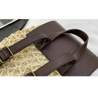 Bolsa de paja de verano para mujer, mochila de moda - details 12