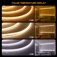 GAHADA Cinta LED COB de alta densidad 5mm PCB Iluminación lineal dimmable Blanco cálido 320LEDs/m - details 4