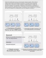 Kit Teclado y Ratón Bluetooth 5.3 Español - Diseño Ultradelgado 7", Teclado Silencioso con Carga Rápida 44 Días, Ratón Portátil Metalizado - Compatible iOS/Android/Windows para Oficina y Hogar - details 6
