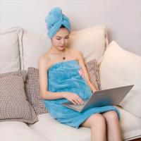 Gorro de microfibra para secar el cabello, toalla para secar el cabello, envoltura fuerte absorbente de agua, gorro de ducha, herramienta de limpieza, 2 piezas - details 8