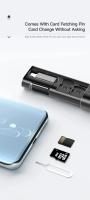 Cargador rápido múltiple de 60W, caja de Cable portátil USB A tipo C, lector de tarjetas, Pin de iluminación, adaptador de memoria de almacenamiento para iPhone y Samsung - details 3