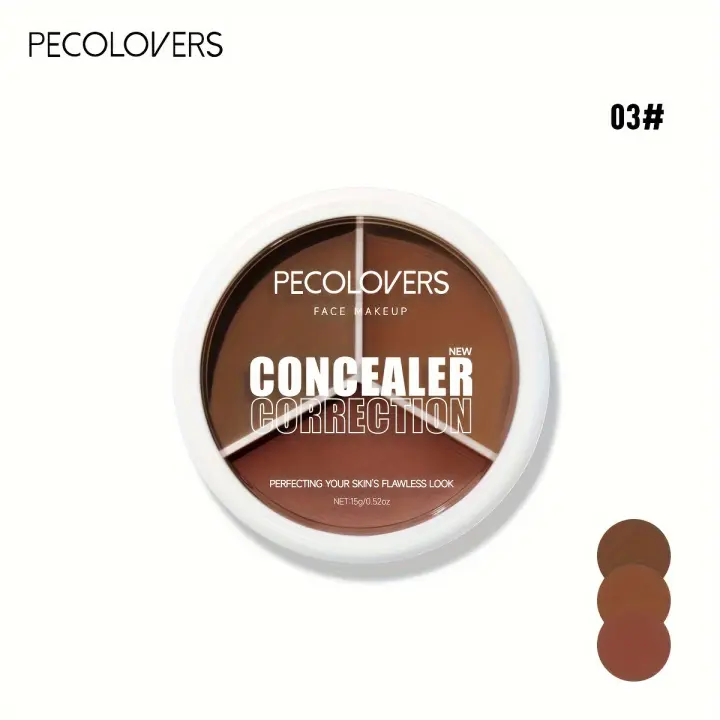 Paleta de correctores de Mousse cremoso, cobertura de ojeras, resaltado mate, ilumina el tono de la piel, crema correctora hidratante facial, 1 ud. - 1