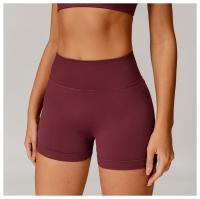 Pantalones cortos de yoga de cintura alta sin costuras, pantalones deportivos para apretar la cintura y levantar la cadera, usados ​​como pantalones cortos para correr - details 2