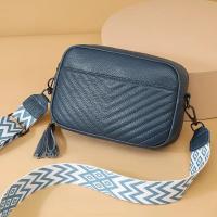 Bolso de Mano de Cuero Genuino para Mujer Color Sólido con Borlas Bolso de Hombro de Cuero de Vaca - details 17