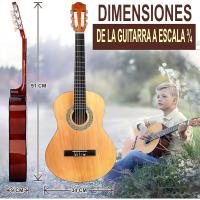 guitarra acustica, ½ Tamaño juvenil, 36”, Para principiantes, Niños, Adultos - details 2