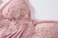 Ence Conjunto de bata de flores para mujer, kimono de boda con correa de cinta, ropa de dormir, 2 piezas - details 10