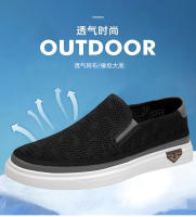 👍 🧡 🤞   Zapatos de hombre verano 2025 nueva tendencia versátil transpirable deportes y ocio de los hombres zapatos de junta de malla transpirable zapatos frescos - details 1