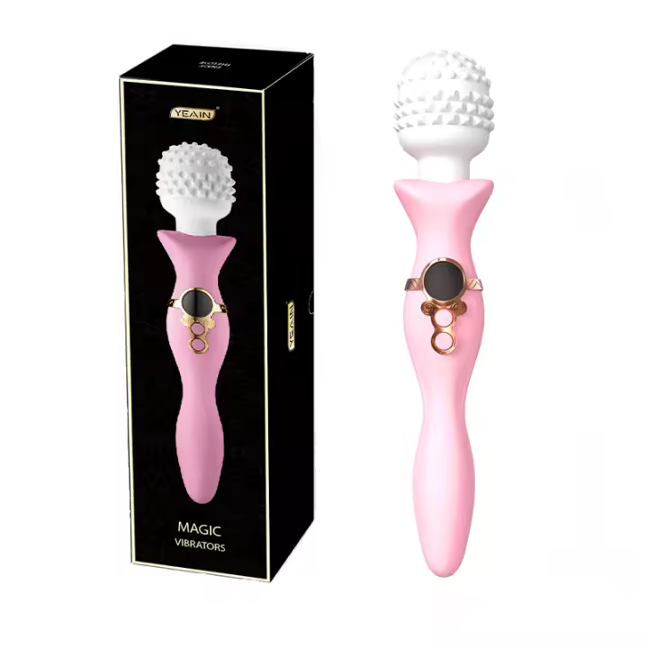 Consolador vibrador potente para mujer, varita mágica AV, punto G, orgasmo, masturbador, estimulación de doble cabeza, nuevo - 1