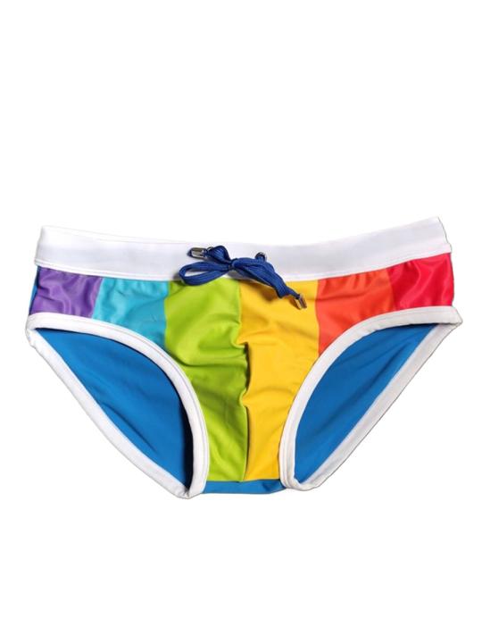 Bragueta de bikini ajustable para hombre, bañador de secado rápido para la playa en verano