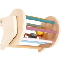 Tambor Textil Juguetes De Bebe Juguete para Niños Juguete Educativo para Niños Juguetes Sensoriales Madera Girar Bebé Kit - details 0
