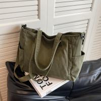 Bolso de Mano Grande con Asa Bolso de Compras para Mujer con Crema Verde - details 5