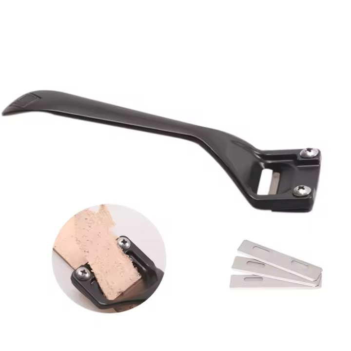 Herramienta de artesanía de cuero, pala de adelgazamiento con 3 cuchillas de piezas, cortador de palillos de dientes - 1
