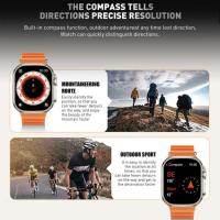 2024 Negro Hello Watch 3 Plus Reloj inteligente AMOLED 450mAH 49mm Ultra Sport Relojes inteligentes Hombre Mujer Música local NFC Llamada Bluetooth - details 15