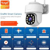 Cámara de Seguridad IP Tuya Wifi PTZ Zoom 10X Visión Nocturna Detección de Movimiento Humano - details 0