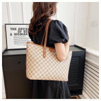 Bolso de mujer a cuadros de alta gama a la moda, bolso de hombro nuevo versátil de gran capacidad, bolso de mano Retro para exteriores, bolso de mano - details 14
