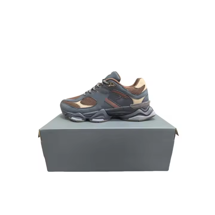 Zapatos deportivos de verano 2025 nuevos clásicos retro de ocio para correr con combinación de cuero y malla en la parte superior QF-008. - 1