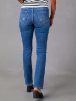 Jeans Vaqueros Estilo Cowboy para Mujer Pantalones Grandes Tallas con Luz Brillante - details 6