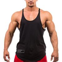 Gym Bodybuilding Fitness Vests Mens Running Sport Cotton Tank Tops Summer Breathable Sleeveless Y Back Suspender Belt Undershirt - details 2