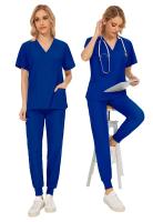 Uniforme médico ajustado para mujer, conjuntos de batas, accesorios de enfermería, batas de cirugía hospitalaria, clínica Dental, salón de belleza, ropa de trabajo - details 26