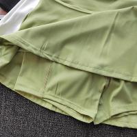 Falda Deportiva de Nylon para Mujer Pantalones Cortos de Yoga y Gimnasio con Bolsillos secado Rápido Ropa Deportiva para Entrenamiento - details 2