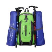 Mochila de gran capacidad para acampar, bolsa impermeable de nailon duradero, para viaje al aire libre, senderismo, 40L - details 3