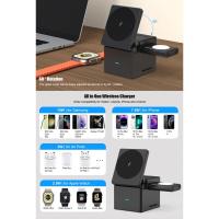 15WCargador inalámbrico 3 en 1 de carga rápida de Apple Aplicable 15WReloj de carga inalámbrica para teléfonos móviles - details 3