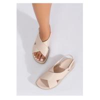 Sandalias de Suela Plana para Mujer Verano 2025 Diseño de Correa Cruzada Cómodo para Pies - details 2