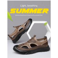 Sandalias Transpirables para Hombre Zapatos Deportivos Ligeros Antideslizantes con Cujas de Malla Hueca - details 3