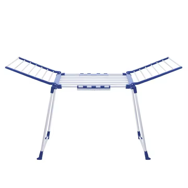 Tendedero de ropa plegable en forma de ala al aire libre - 1