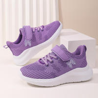 Nuevos zapatos clásicos de moda para correr para niñas, zapatillas de deporte rosas para niños, zapatos de tenis de malla transpirable, zapatos deportivos escolares para niños - details 3