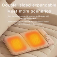 Manta Eléctrica de Calentamiento a Mano sin Agua con Funda de Gamuza USB Ajuste de 3 Temperaturas Plegable Manta de Calentamiento de Invierno Bolsa de Agua Caliente - details 1