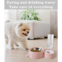 Dispensador de agua automático 2 en 1 para mascotas, cuenco para perros y gatos, recipiente para comida - details 0