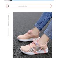 Zapatillas de deporte de marca para niñas, zapatos para correr al aire libre para niños, zapatos para niños, Tenis infantiles transpirables de verano, zapatos deportivos escolares - details 9