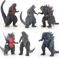 Muñeca de silicona de Godzilla Millennium Monster Planet, decoración móvil de dinosaurio, 6 piezas por juego - details 4