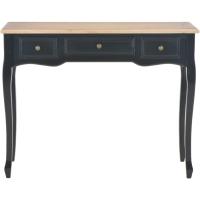 Mesa de entrada recibidor consola 3 cajones madera MDF mesa auxiliar pasillo vestíbulo comedor teléfono llaves mueble aparador tocador - details 11