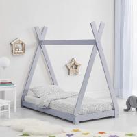 Cama para niños pequeños Cama Infantil 160 x 80cm Estructura Tipi de Madera Pino Color Pino Natural - details 43
