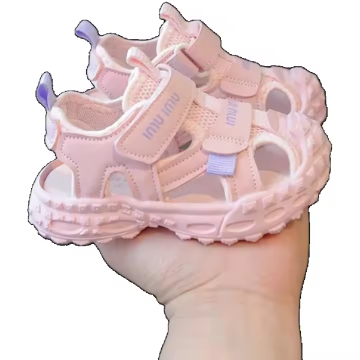 Sandalias de Verano 2025 para Niños Zapatos de Playa Abrigos Estilo Deportivo Casual para Niños y Niñas - 1