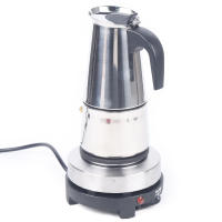 Cafetera Eléctrica de Acero Inoxidable Cafetera Express con Cocina Eléctrica 200-300ml 6 Tazas - details 2