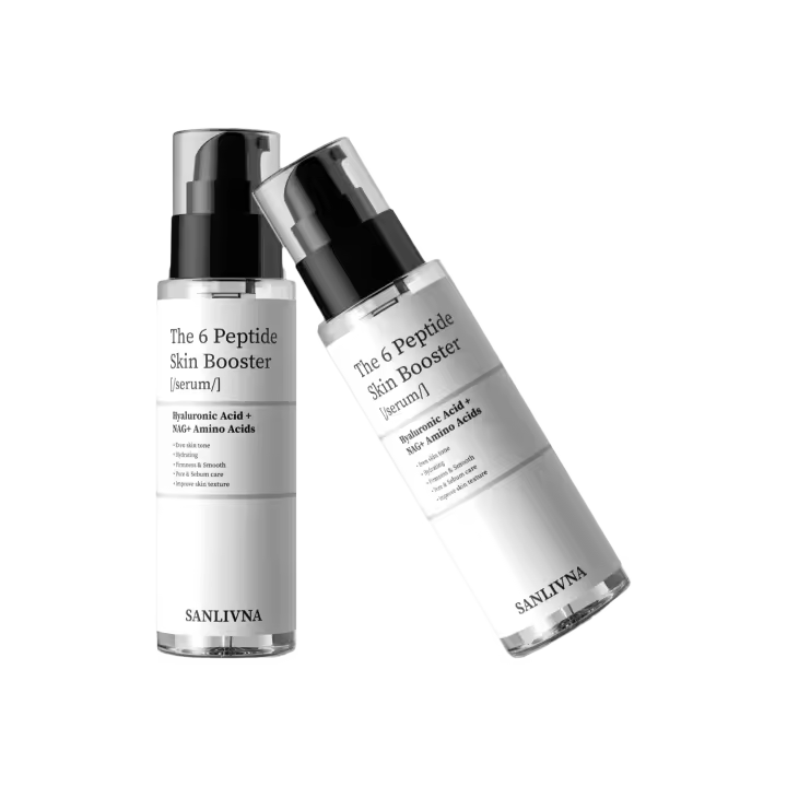 El juego de cuidado de la piel refrescante Facial con esencia de 6 péptidos contiene colágeno para mejorar las líneas finas, ilumina la piel, hidrata y nutre - 1