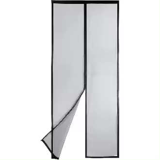 Mosquitera magnética para puerta (100x210, negro) - 1