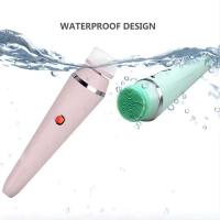 Cepillo de limpieza Facial eléctrico 4 en 1, dispositivo de limpieza Facial recargable giratorio sónico resistente al agua, limpiador de poros, herramienta de cuidado de la piel - details 8