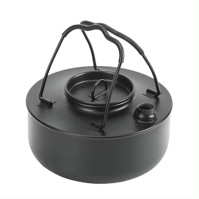 Tetera para acampar, tetera para senderismo, estufa al aire libre, olla para agua hervida - 1