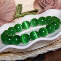 Cuentas de 10mm, regalo Feng Shui, pulsera de piedra de ojo de gato Natural para mujer, amuleto de buena suerte hecho a mano, joyería - details 3