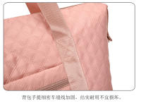 Bolsa deportiva para fitness Separación en seco y húmedo para mujer Ligero de gran capacidad Portátil Bolsa de viaje de corto recorrido Bolsa de equipaje independiente para jaula de zapatos - details 64