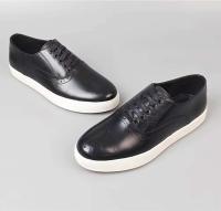 Nueva moda vendedora caliente para los hombres, zapatos de alta calidad con cierre de correa de cuero en capas, zapatos de hombre - details 12