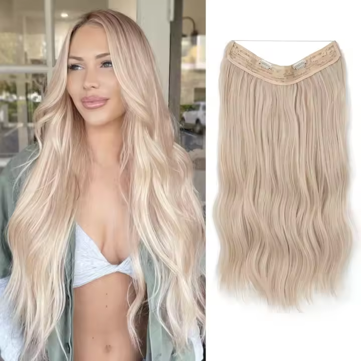 Extensiones De Cabello De 24 Pulgadas Con Clip - 1